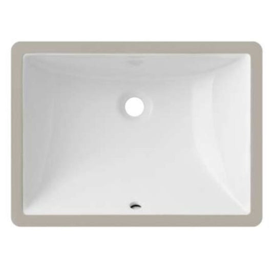 Rectangle Sink White